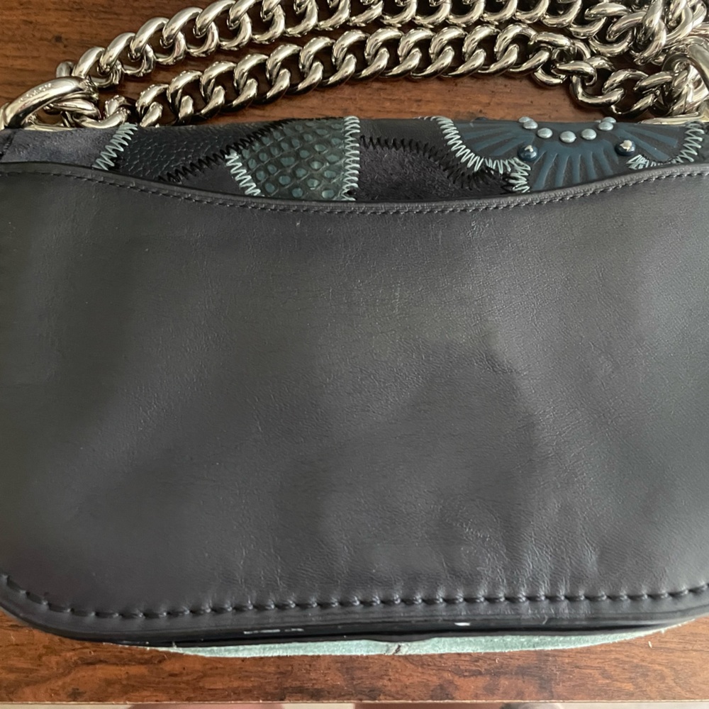 Coach Swagger Shoulder Bag Patchwork Tea Rose - image 4